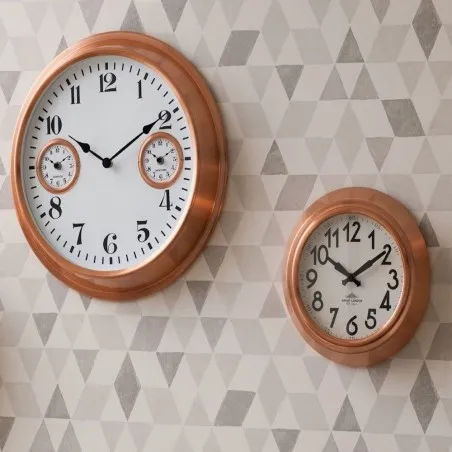 Bloomsbury Copper Clock Smithers Designer Clocks £60.00      product_features