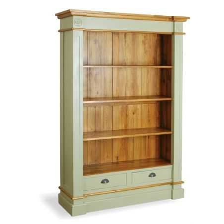 English Country Retreat Grey Bookcase Smithers Archives Smithers of Stamford £1,250.00 Store UK, US, EU, AE,BE,CA,DK,FR,DE,IE...