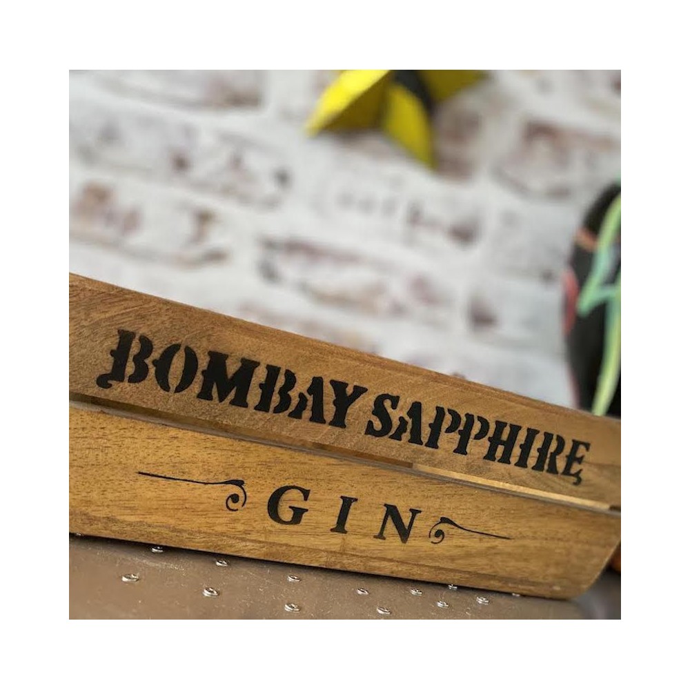 Bombay Sapphire Wooden Crate  Wooden Crates £26.00      product_features