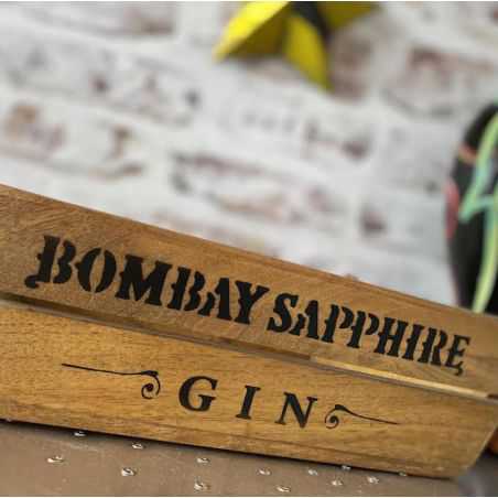 Bombay Sapphire Wooden Crate Wooden Crates  £28.00 Store UK, US, EU, AE,BE,CA,DK,FR,DE,IE,IT,MT,NL,NO,ES,SE