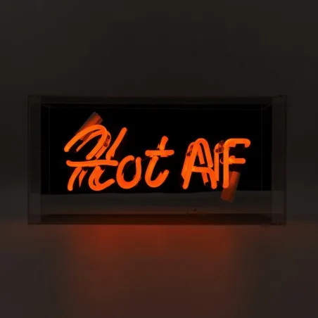 Hot AF Neon Sign Smithers Your Custom Neon Sign & Neon Signs | Handmade in London by Smithers &pound;119.00 All Rooms product_features