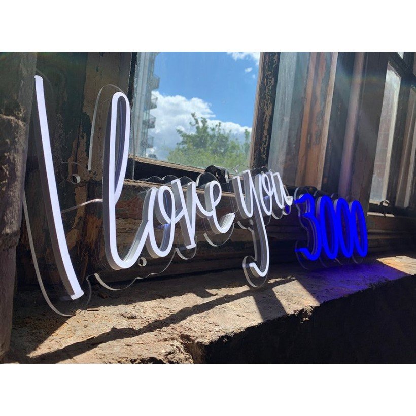 I Love You 3000 Neon Sign • UK, US & Canada