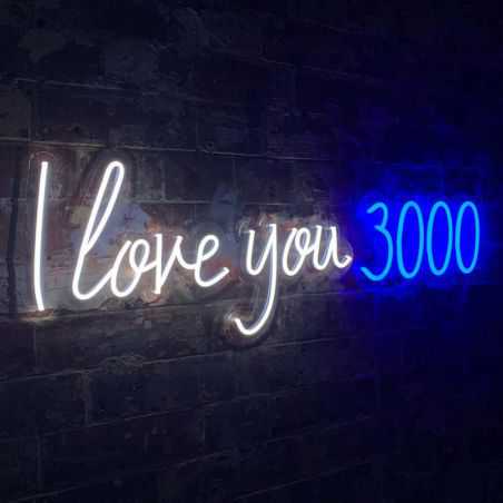 I Love You 3000 Neon Sign Neon Signs Seletti £174.00 Store UK, US, EU, AE,BE,CA,DK,FR,DE,IE,IT,MT,NL,NO,ES,SE