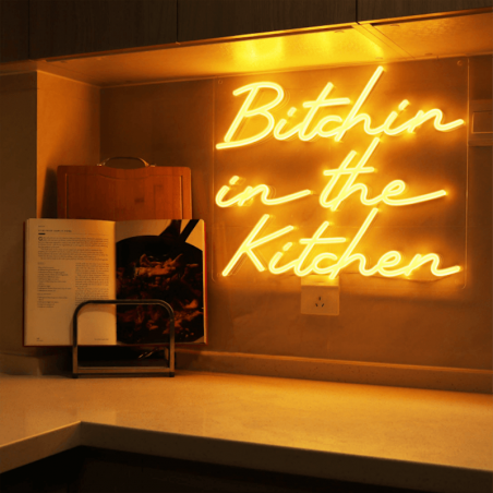 Bitchin in the Kitchen Neon Sign Neon Signs £249.00 Store UK, US, EU, AE,BE,CA,DK,FR,DE,IE,IT,MT,NL,NO,ES,SEBitchin in the K...