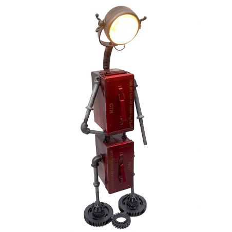 Steampunk Robot Floor Lamp Floor Lamps  £360.00 Store UK, US, EU, AE,BE,CA,DK,FR,DE,IE,IT,MT,NL,NO,ES,SE