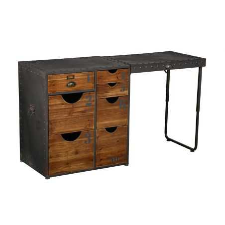 Industrial Office Desk Smithers Archives Smithers of Stamford £ 790.00 Store UK, US, EU, AE,BE,CA,DK,FR,DE,IE,IT,MT,NL,NO,ES,SE