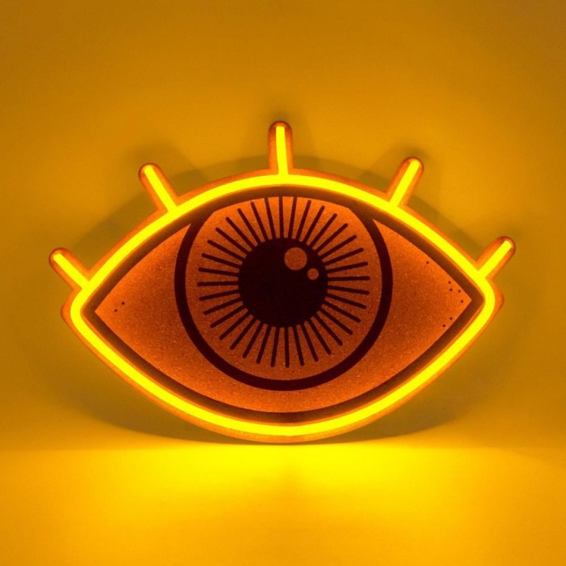NEON EYE SIGN SMITHERS OF STAMFORD • online store Smithers of Stamford UK