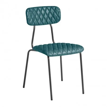 Caspian Leather Dining Chair Smithers Retro Furniture £202.00 product_features