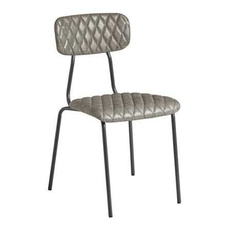 Silver Bullet Leather Dining Chair Retro Furniture Smithers of Stamford £220.00 Store UK, US, EU, AE,BE,CA,DK,FR,DE,IE,IT,MT,...
