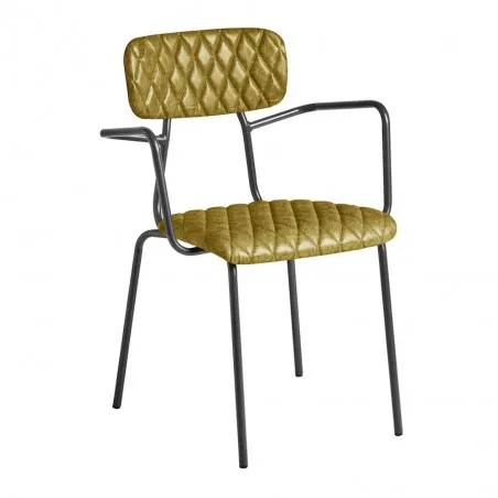 Harmony Leather Carver Dining Chair Smithers Retro Furniture £215.00 product_features