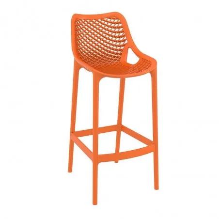 Tango Orange Outdoor Bar Stool Smithers Garden £160.00 product_features