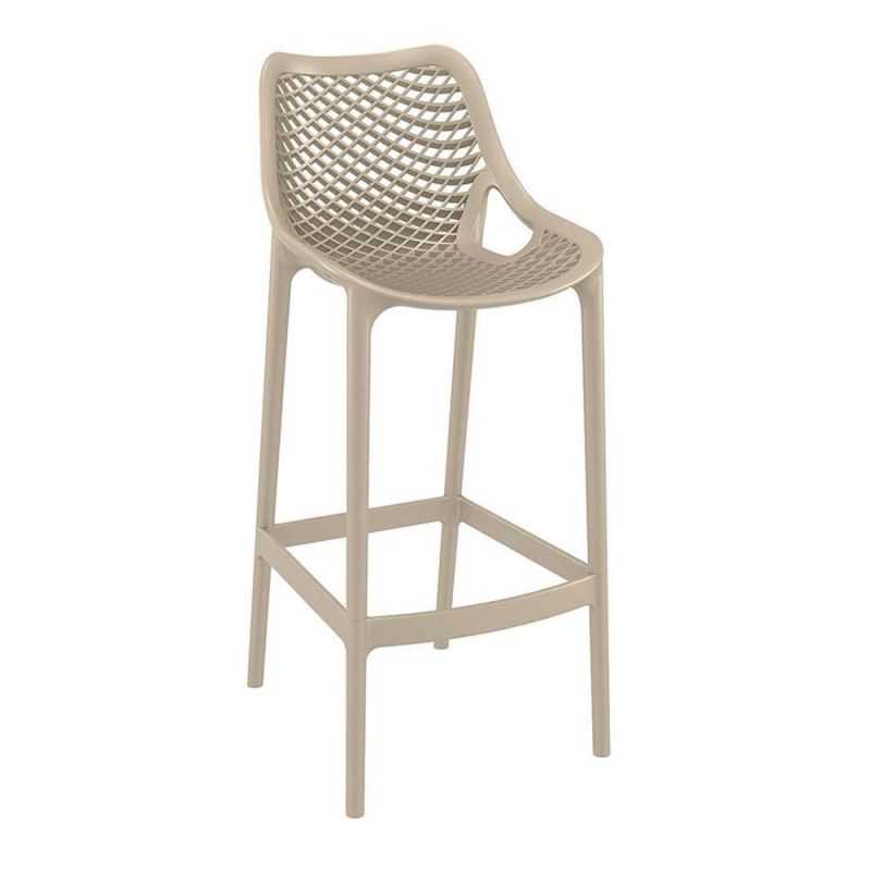 Tango Taupe Outdoor Bar Stool Garden Smithers of Stamford £175.00 Store UK, US, EU, AE,BE,CA,DK,FR,DE,IE,IT,MT,NL,NO,ES,SE