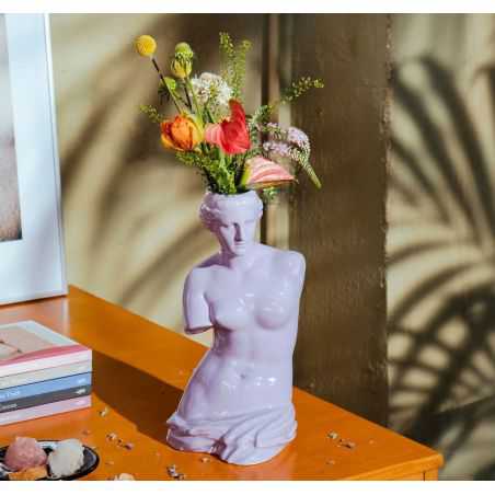 Venus Body Vase - Lilac Retro Ornaments  £63.00 Store UK, US, EU, AE,BE,CA,DK,FR,DE,IE,IT,MT,NL,NO,ES,SE