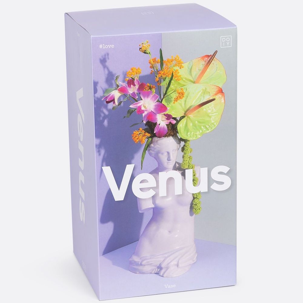 Venus Body Vase - Lilac  Retro Ornaments £58.00      product_features
