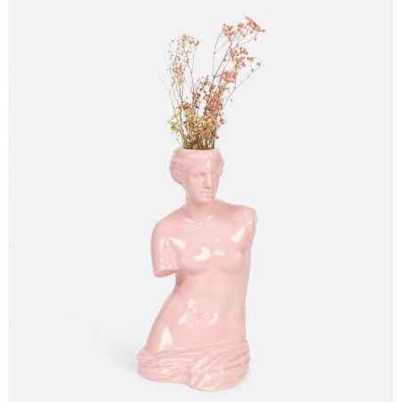 Venus Body Vase - Pink Retro Ornaments £63.00 Store UK, US, EU, AE,BE,CA,DK,FR,DE,IE,IT,MT,NL,NO,ES,SE