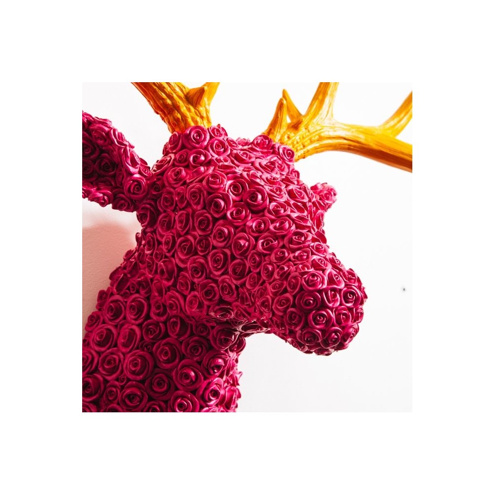 Pink Deer Head Retro Ornaments £193.00