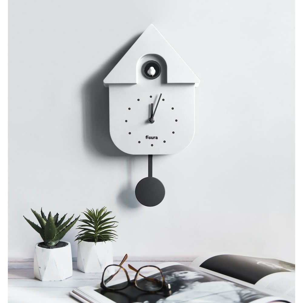 White Cuckoo Clock Modern Take On A Swiss Classic White Cuckoo Clock Modern Take On A Swiss Classic