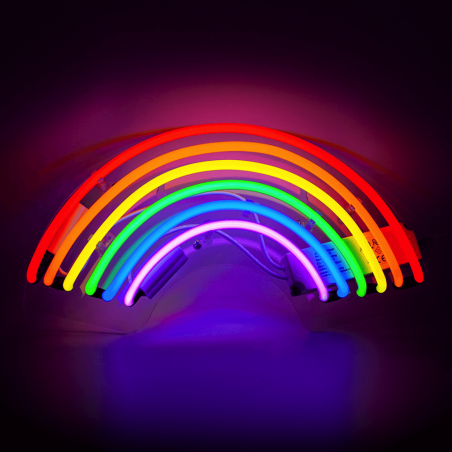 Rainbow Neon Wall Light Neon Signs Smithers of Stamford £69.00 Store UK, US, EU, AE,BE,CA,DK,FR,DE,IE,IT,MT,NL,NO,ES,SE