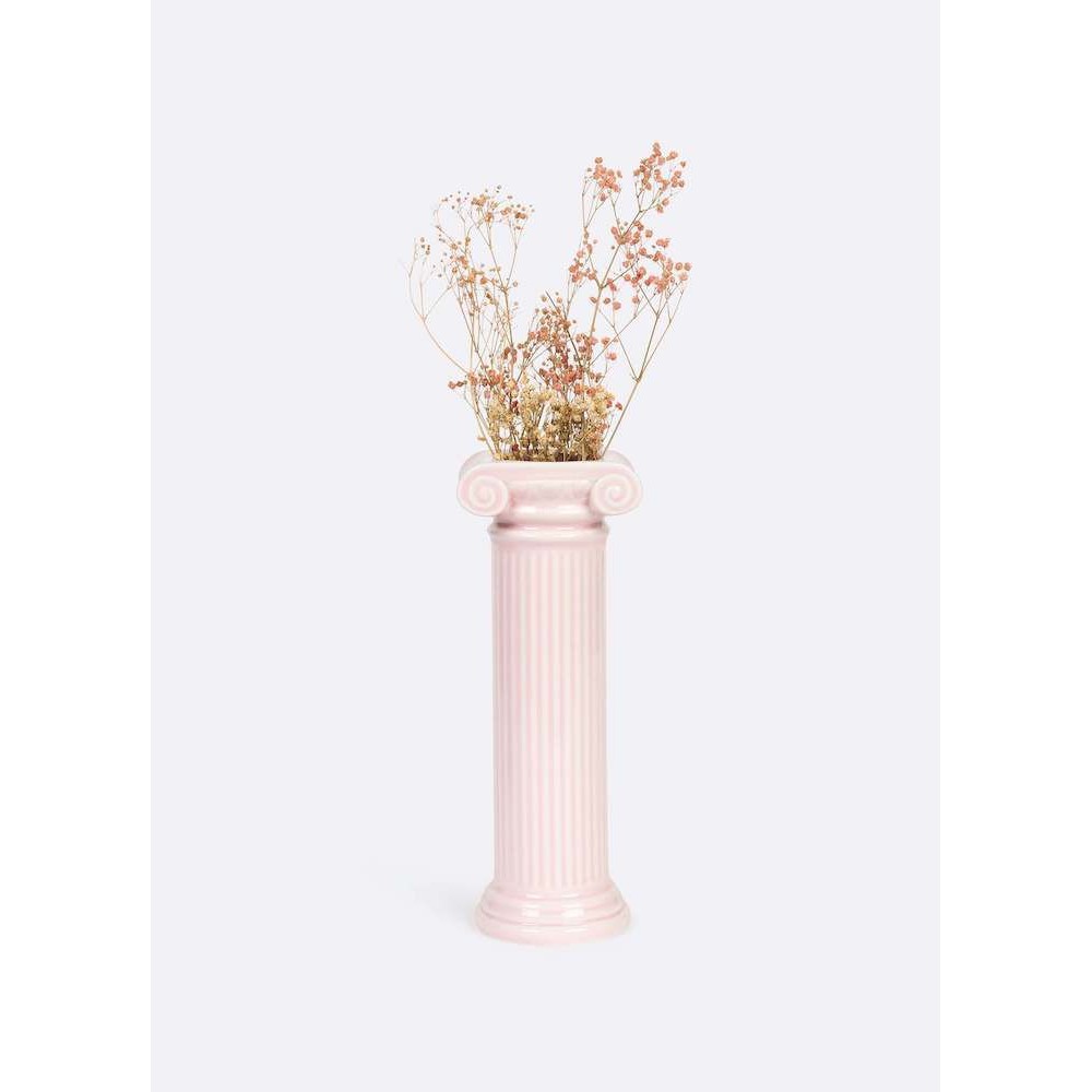 Greek Column Vase - Pink  Retro Ornaments £31.00      product_features