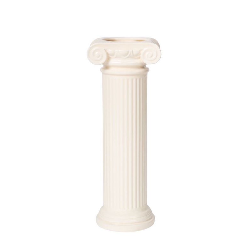 Greek Column Vase - White Retro Ornaments  £34.00 Store UK, US, EU, AE,BE,CA,DK,FR,DE,IE,IT,MT,NL,NO,ES,SE