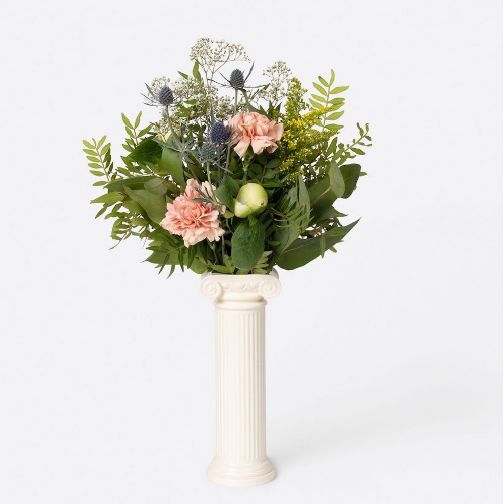 Greek Column Vase - White  Retro Ornaments £31.00      product_features