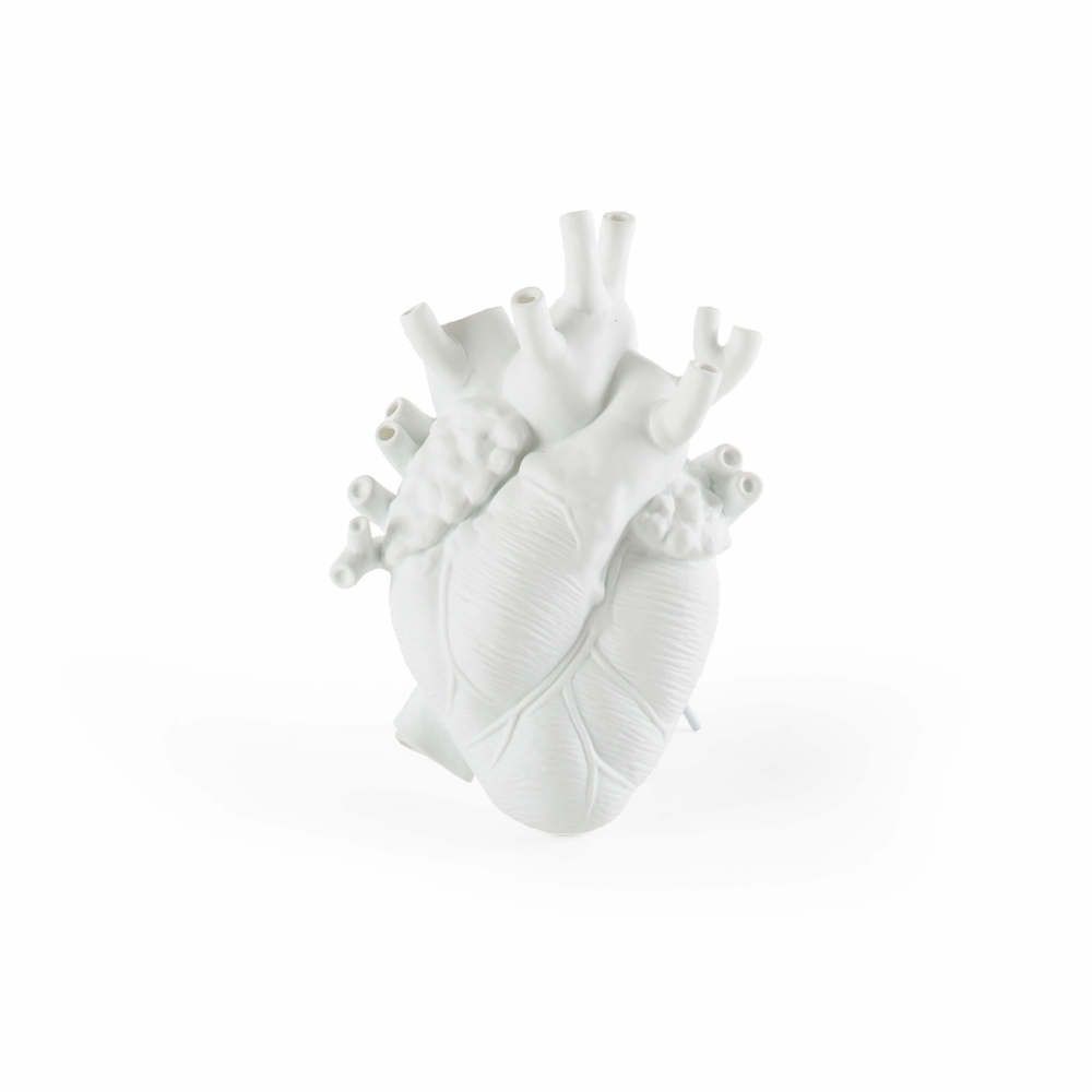 Seletti Love In Bloom Heart Vase - White Seletti £73.00 product_features