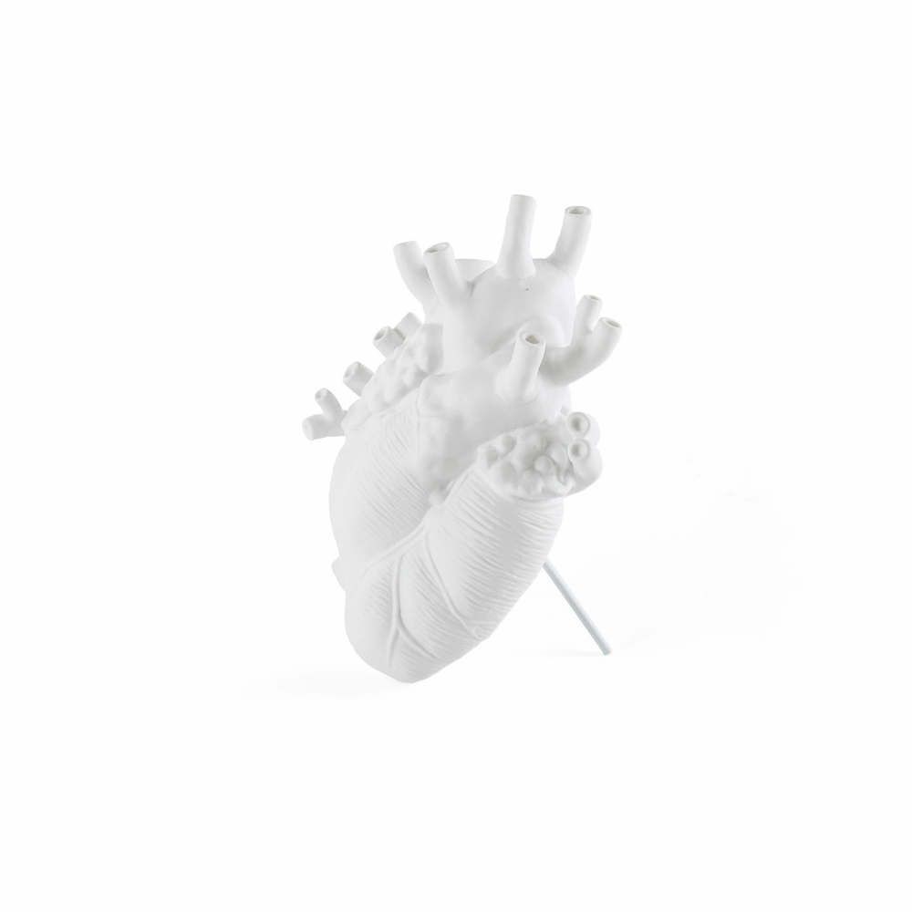 Seletti Love In Bloom Heart Vase - White Seletti £73.00 product_features