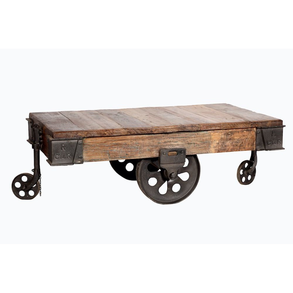 Railway Cart Coffee Table Side Tables & Coffee Tables £1,250.00