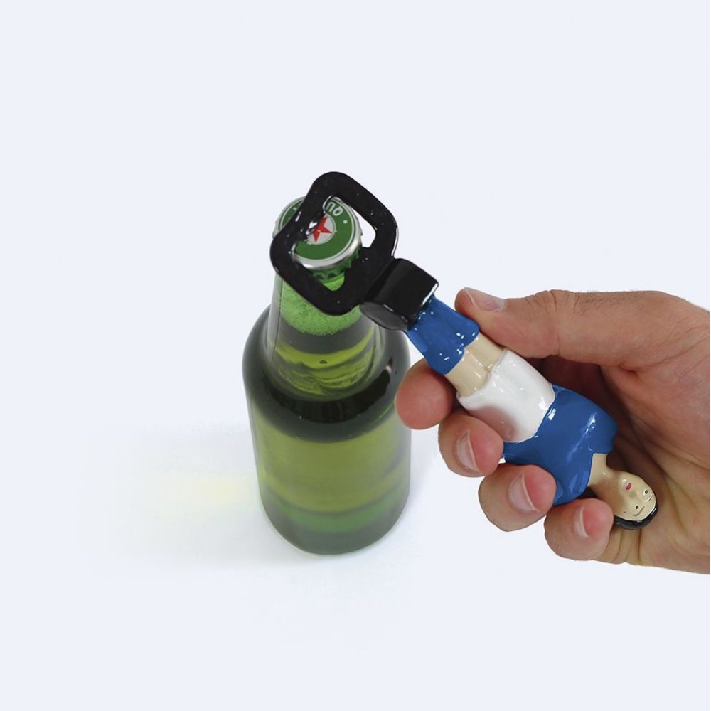 Footballer Bottle Opener - Blue  Gifts £17.00      product_features