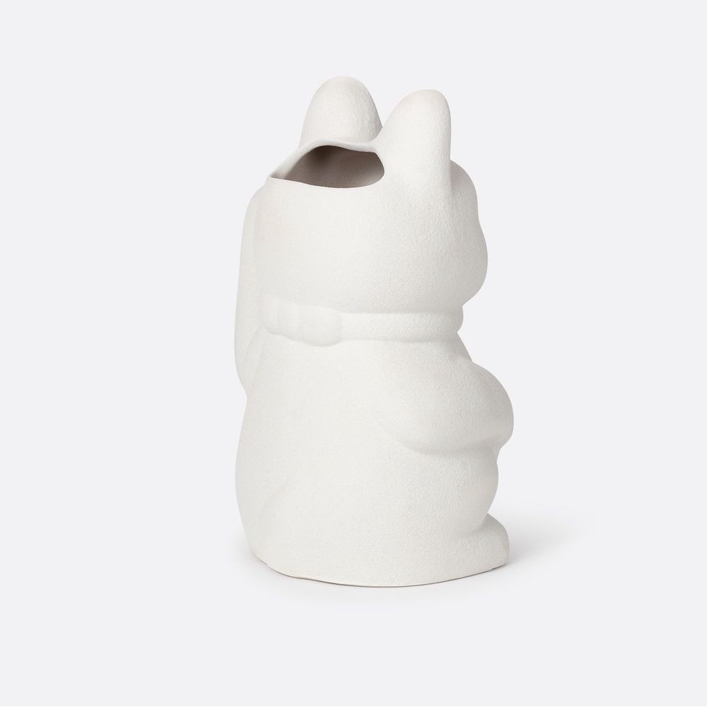 Lucky Cat Vase - White  Gifts £39.00      product_features