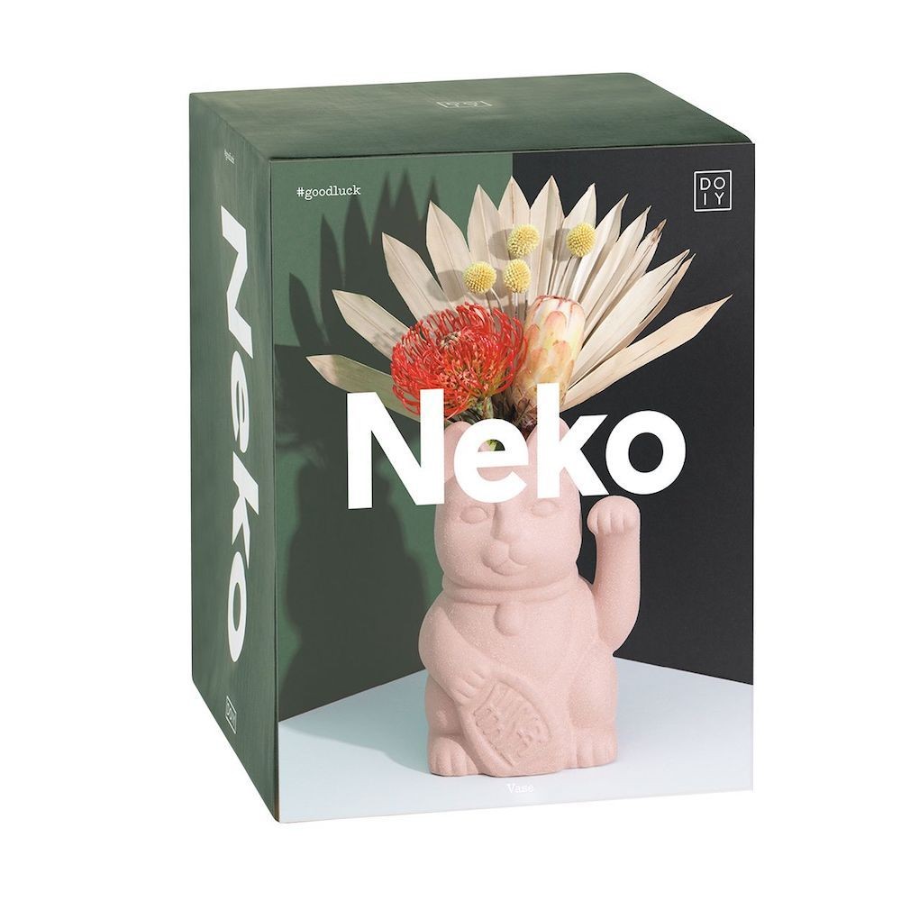Lucky Cat Vase - Pink  Gifts £39.00      product_features