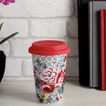 Floral Travel Mug  Gifts £15.00      product_features