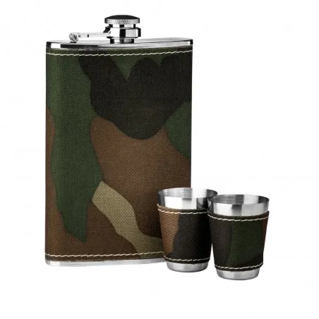 Camo Hip Flask Gifts &pound;20.00 product_features