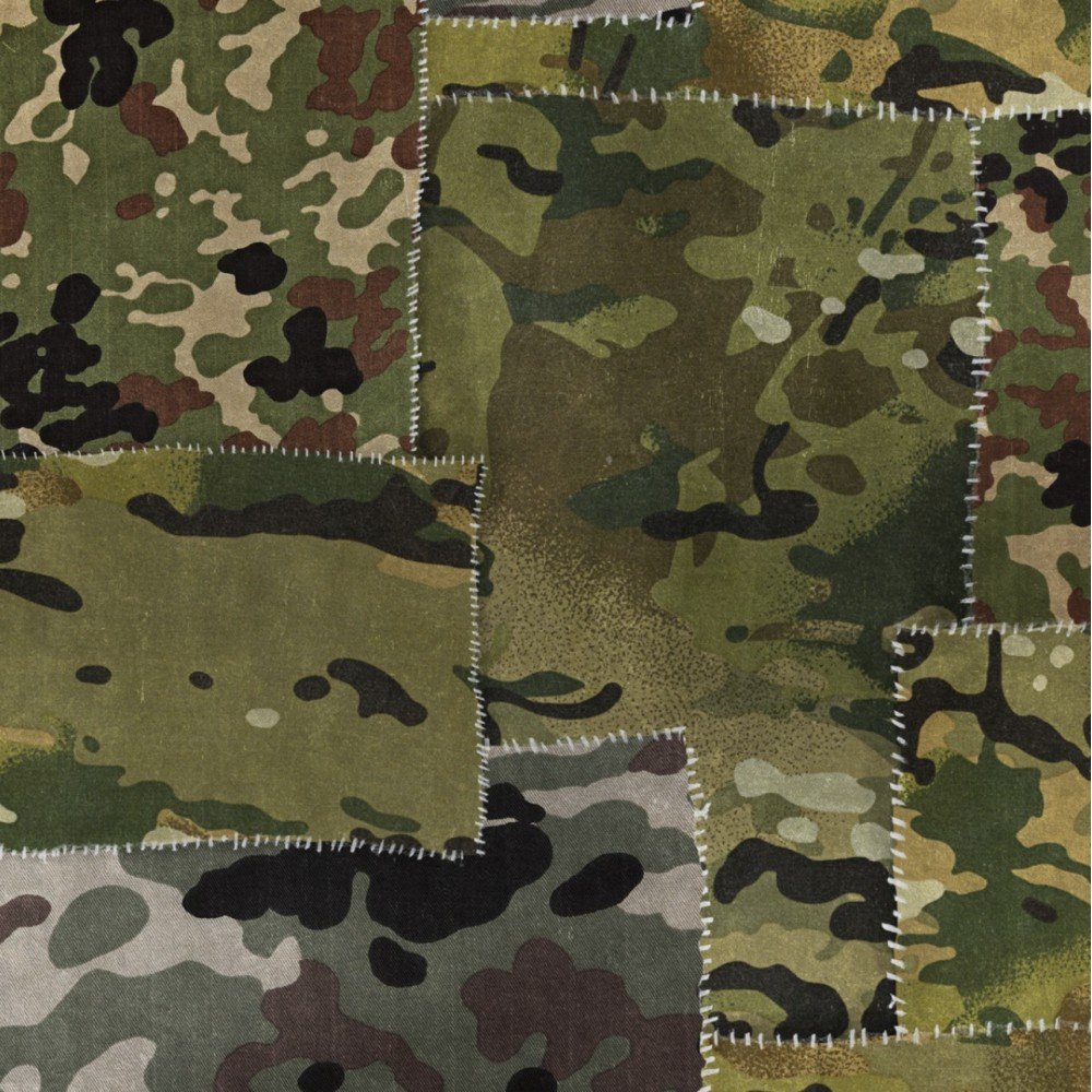 Mind The Gap Camo Wallpaper Wallpaper £201.00 All Rooms product_features