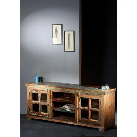 Mish Mash Boat TV Unit Smithers Reclaimed Wood Furniture £936.00 product_features
