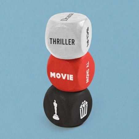 What To Watch Movie Dice Set Retro Gifts £13.00 Store UK, US, EU, AE,BE,CA,DK,FR,DE,IE,IT,MT,NL,NO,ES,SE
