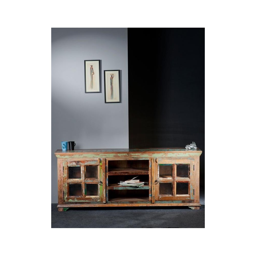 Mish Mash Boat TV Unit Reclaimed Wood Furniture £936.00