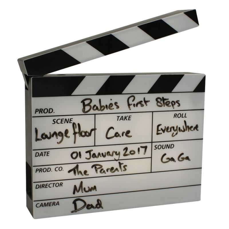 Light Up Movie Clapper Board Retro Gifts  £20.00 Store UK, US, EU, AE,BE,CA,DK,FR,DE,IE,IT,MT,NL,NO,ES,SE