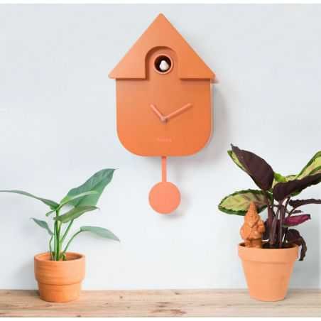 Terracotta Cuckoo Clock Designer Clocks £90.00 Store UK, US, EU, AE,BE,CA,DK,FR,DE,IE,IT,MT,NL,NO,ES,SE