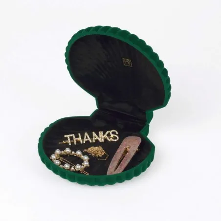 Venus Travel Jewellery Box - Green  Personal Accessories £18.00      product_features