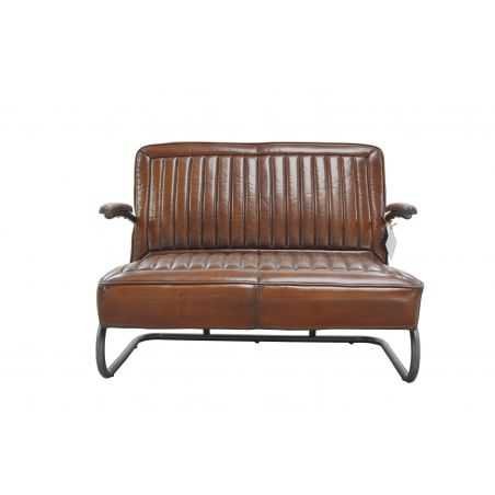 Industrial Sofa • Leather Sofa Warehouse Couch - Smithers of Stamford