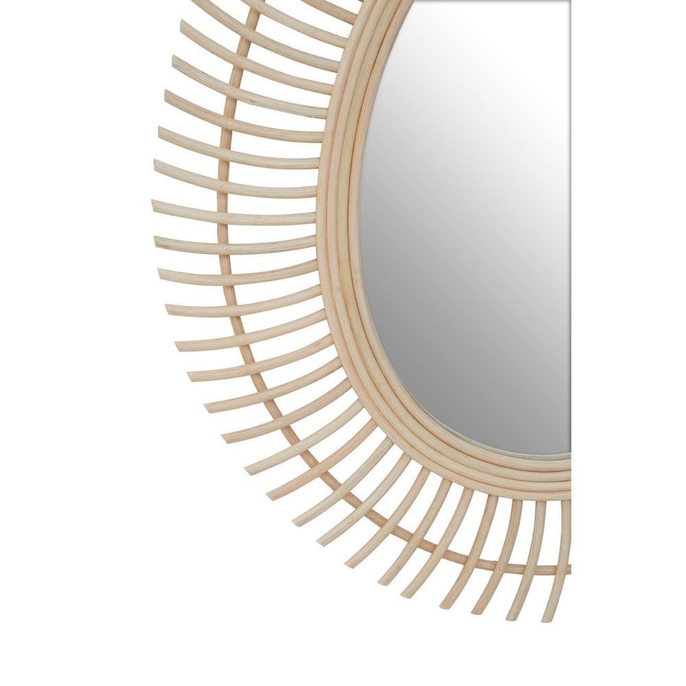 Rattan Teardrop Mirror Decorative Mirrors £120.00