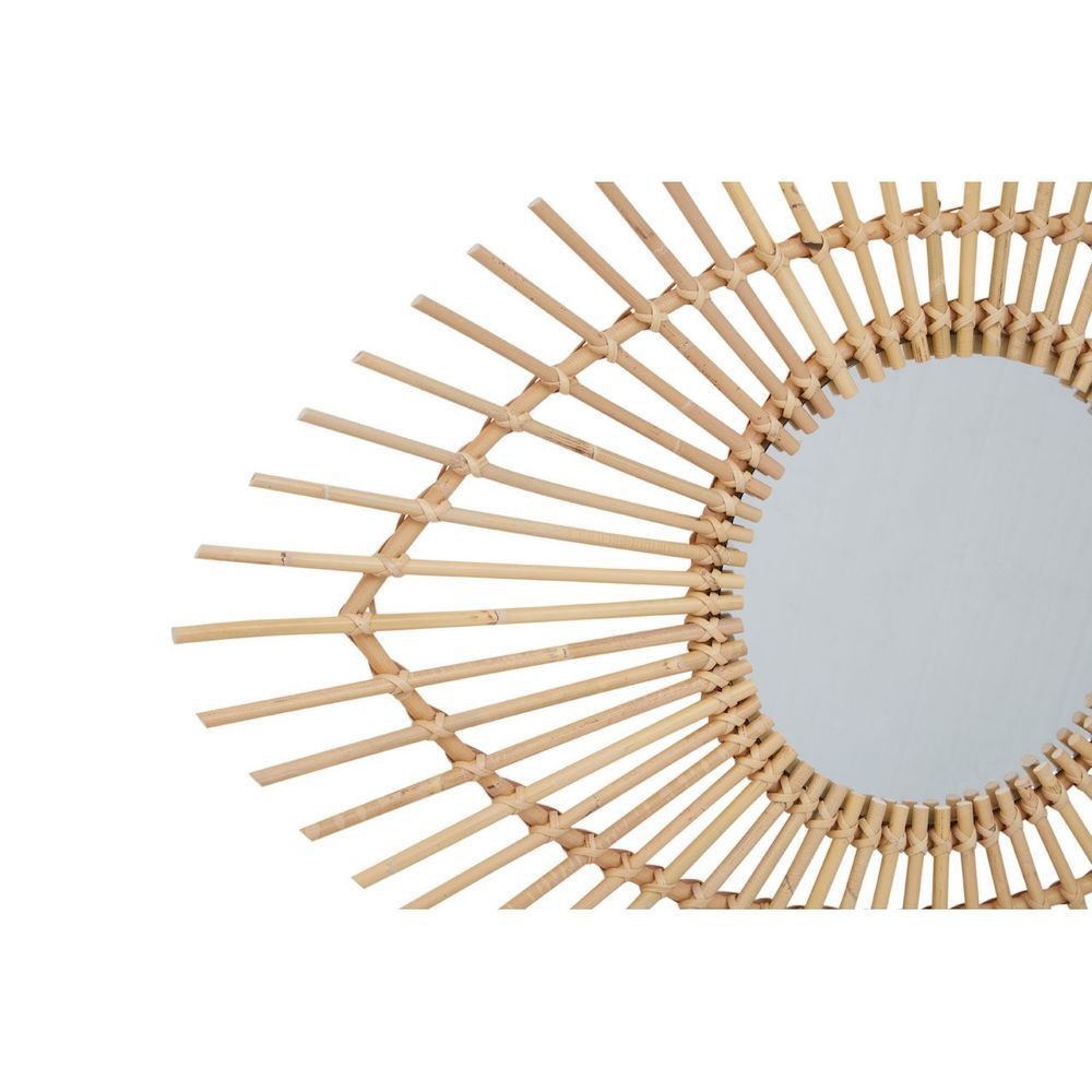 Rattan Eye Shaped Mirror Decorative Mirrors £90.00