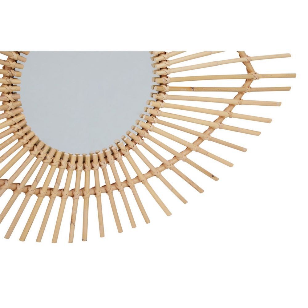 Rattan Eye Shaped Mirror Decorative Mirrors £90.00