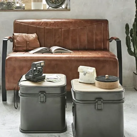 X3 Set Coffee Table Storage Trunk Set Smithers Aviator &pound;623.00 All Rooms Mango Wood product_features