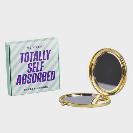 Totally Self Absorbed Pocket Mirror Retro Gifts £20.00 Store UK, US, EU, AE,BE,CA,DK,FR,DE,IE,IT,MT,NL,NO,ES,SETotally Self ...