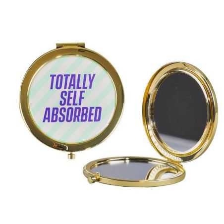 Totally Self Absorbed Pocket Mirror Retro Gifts £20.00 Store UK, US, EU, AE,BE,CA,DK,FR,DE,IE,IT,MT,NL,NO,ES,SETotally Self ...