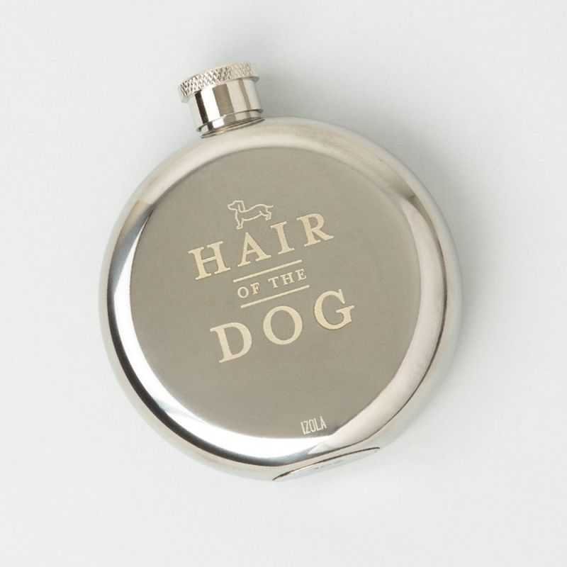 Hair of The Dog Hip Flask Retro Gifts £25.00 Store UK, US, EU, AE,BE,CA,DK,FR,DE,IE,IT,MT,NL,NO,ES,SEHair of The Dog Hip Fla...