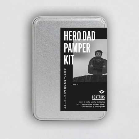 Hero Dad Pamper Kit Retro Gifts £28.00 Store UK, US, EU, AE,BE,CA,DK,FR,DE,IE,IT,MT,NL,NO,ES,SEHero Dad Pamper Kit product_r...