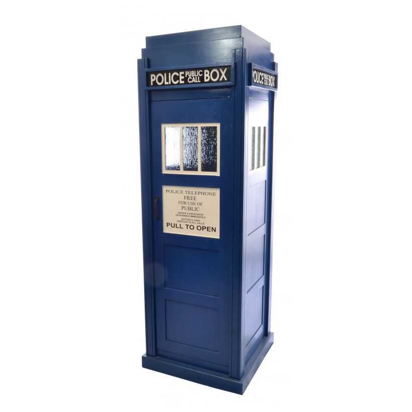 Dr Who Large Blue Tardis Cabinet